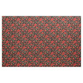 Rote Mohnblumen Stoff (Fat Quarter (45,7 x 55,9 cm))