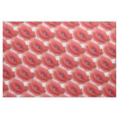 rote Mohnblumen Stoff (Fat Quarter (45,7 x 55,9 cm))