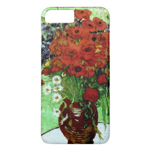 Rote Mohnblumen-u. der Gänseblümchen-(F280) Van- Case-Mate iPhone Hülle