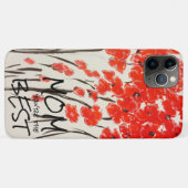 Rote Mohnfelder Case-Mate iPhone Hülle (Rückseite (Horizontal))