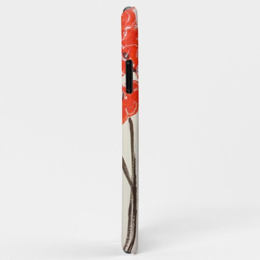 Rote Mohnfelder Case-Mate iPhone Hülle (Hinten/Rechts)