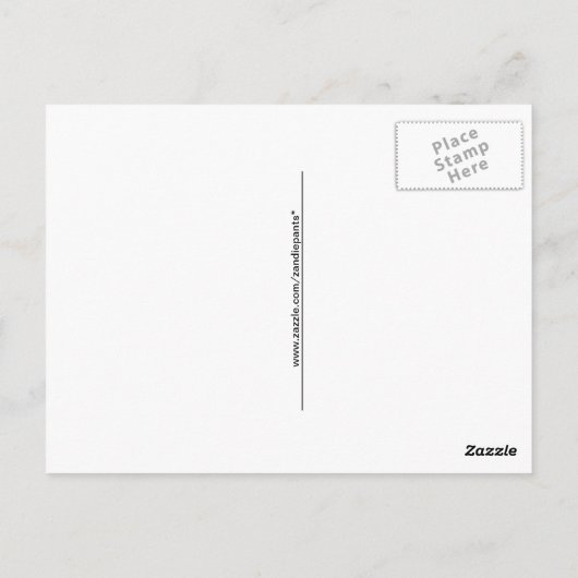 Rote Mohnfelder Postkarte (Rückseite)