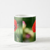 Rote Mohnsamen Tasse (Mittel)