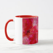 Rote monochromatische Texturen Tasse (Links)