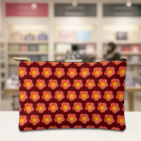 Rote Moosrosen Nahtlos-Muster-Tasche