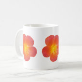 Rote Moosrosen-Tasse Kaffeetasse (Vorderseite Links)