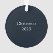 Rote Motte im Nachtgarten Ornament (Rückseite)