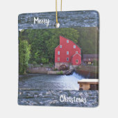 Rote Mühle Keramikornament (Links)