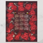 Rote Multifunktionsleisten-Rose an der Grenze 2023 (Vorderseite)