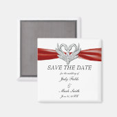 Rote Multifunktionsleisten-Silberschwänze speicher Magnet (Vorderseite/Rückseite)