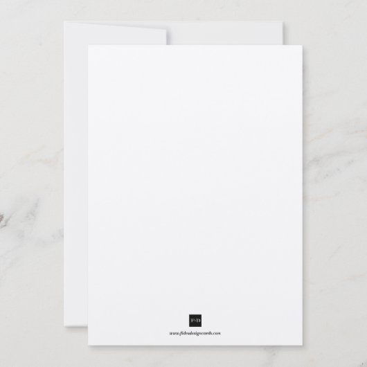 Rote Muschel einfache Hochzeitsreise Einladung (Rückseite)