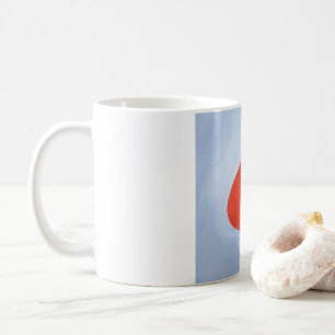 Rote Mütze Kaffeetasse