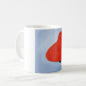 Rote Mütze Kaffeetasse (Vorderseite Links)