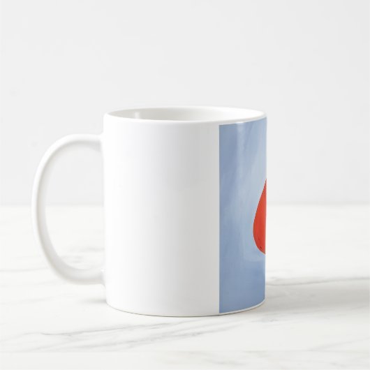 Rote Mütze Kaffeetasse (Links)