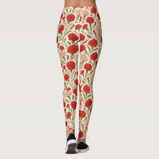 Rote Narbe Leggings (Rückseite)