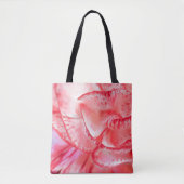 Rote Narbendecke Allround-Print-Totbeutel, Mittel Tasche (Vorderseite)