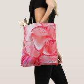 Rote Narbendecke Allround-Print-Totbeutel, Mittel Tasche (Von Nahem)