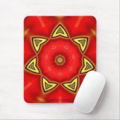 Rote Narzisse Mousepad (Mit Mouse)