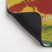 Rote Nase Mousepad (Ecke)