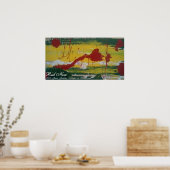Rote Nase Poster (Küche)