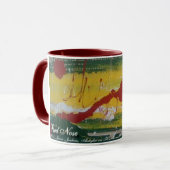 Rote Nase Tasse (Vorderseite Links)