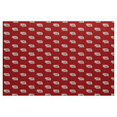 ROTE NEBRASKA STOFF (Yard (91,4 cm))