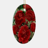 Rote Nelke Blume Ornament (Rechts)