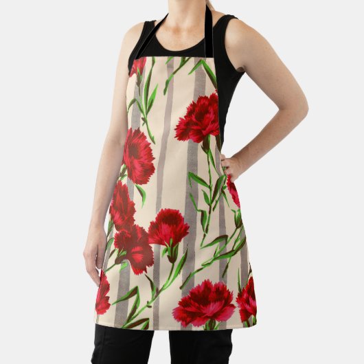 rote Nelken Schürze (InSitu)