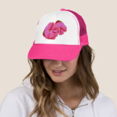 Rote neue Guinea Impatiens Coordinated Items Truckerkappe (Beispiel)