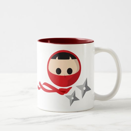 Rote Ninja Tasse (Rechts)