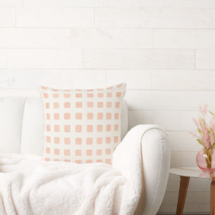 Röte Nordic Dots Kissen