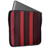 Rote Oberfläche Laptopschutzhülle (Vorne Rechts)