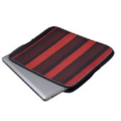 Rote Oberfläche Laptopschutzhülle (Vorne Knopf)