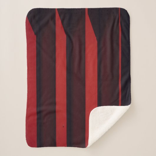 Rote Oberfläche Sherpadecke (Vorderseite)