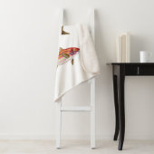 Rote Oberflächen Multicolor-Zeichnungen Sherpadecke (Beispiel)