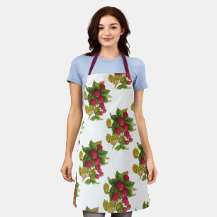 ROTE OBST / RASPBERRIEN TOTE BAG SCHÜRZE