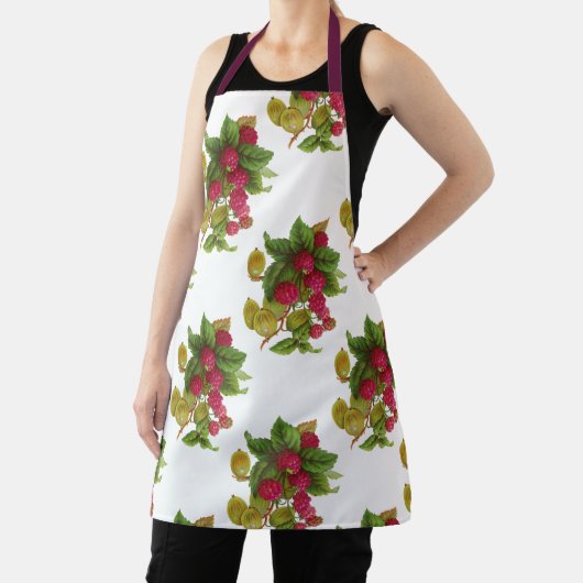 ROTE OBST / RASPBERRIEN TOTE BAG SCHÜRZE (InSitu)