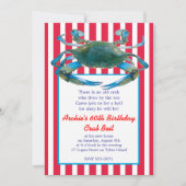 Rote oder Marine, Rote oder Marine Einladung (Vorderseite)