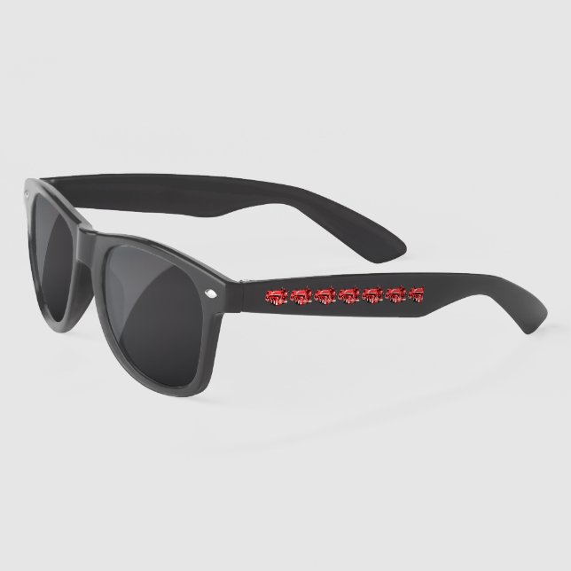 Rote Oi-bemalte Motoren, Sonnenbrille (Links)