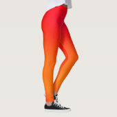 Rote Ombre Leggings (Rechts)
