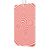 rote optische Illusion Autolufterfrischer (Links)