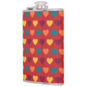 ROTE ORANGE GELBE AQUAMARINE BURGUNDY HERZEN FLACHMANN (Links)