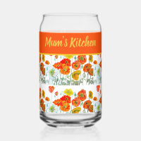 Rote Orange Gelbe Mohnblumen Klatschmohn Blumen