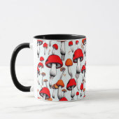 ROTE ORANGE-KOMICBOOK-STIL TASSE (Links)