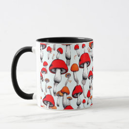 ROTE ORANGE-KOMICBOOK-STIL TASSE