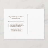 Rote orange UAWG Postkarte im Blut (Rückseite)