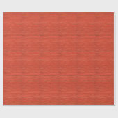 Rote Orange Wand Geschenkpapier (Flach)