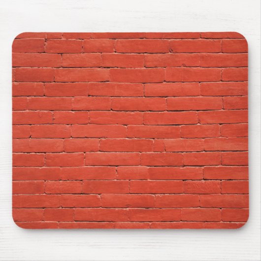 Rote Orange Wand Mousepad (Vorne)