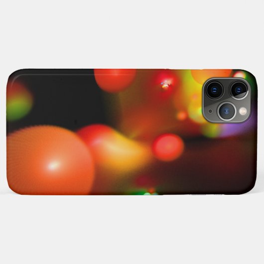 ROTE ORANGE YELOW-FRAKTAL-SCHWARZE Case-Mate iPhone HÜLLE (Rückseite (Horizontal))