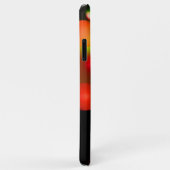 ROTE ORANGE YELOW-FRAKTAL-SCHWARZE Case-Mate iPhone HÜLLE (Hinten/Rechts)